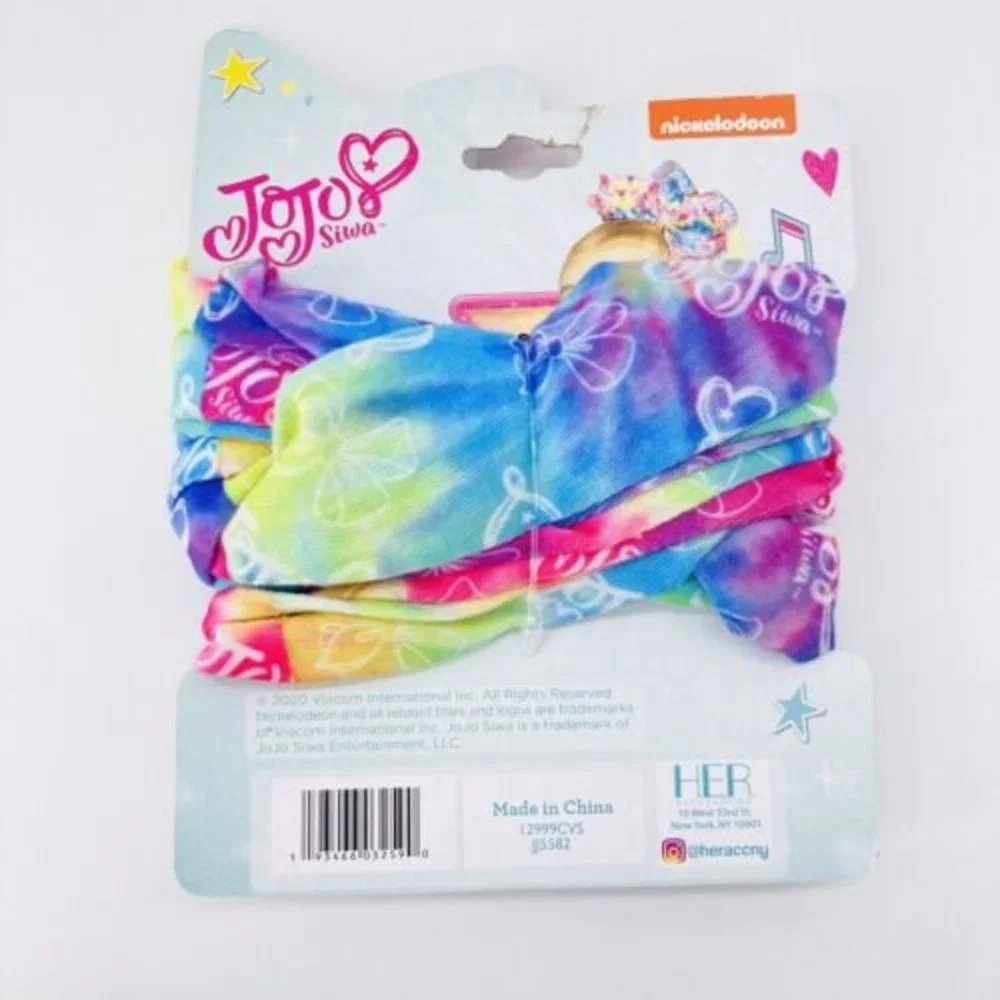 Jojo Siwa Face Mask Bandana Neck Gaiter Scarf Headband Hairband Bracelet